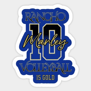 Marley #10 Rancho VB (15 Gold) - Blue Sticker